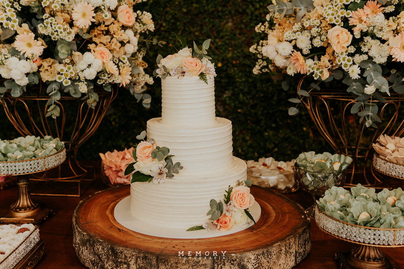 Lindo Casamento ao Ar Livre a Noite no Espaço Alegranza Larissa e