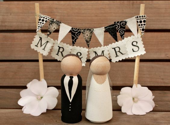 Topos de bolo criativos para casamento - Internovias