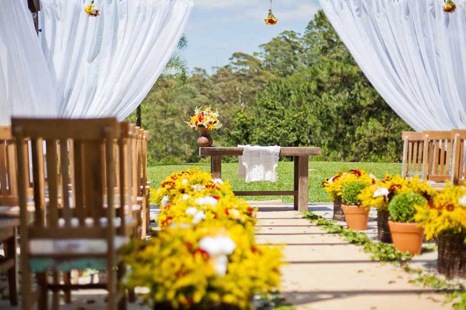 Utilizando o Amarelo no Casamento