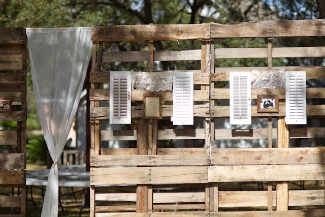 Decoração de Casamento com Paletes