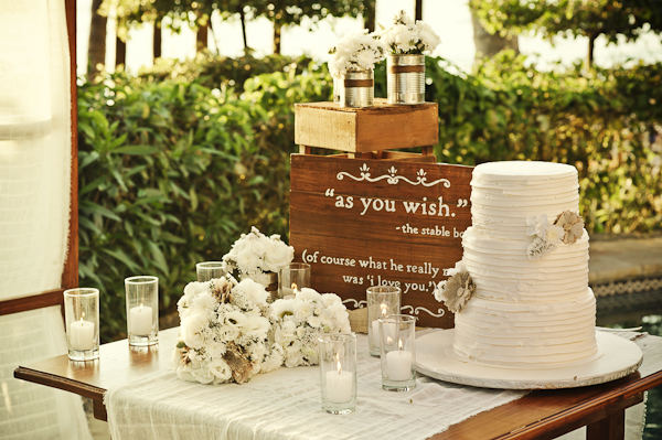 Decoração de Casamento no Estilo Rústico Chique