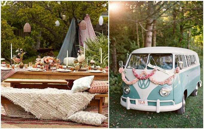 Inspirações para Casamento Estilo Hippie Chique