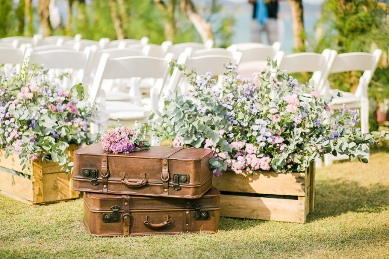 Pallets na Decoração do Casamento