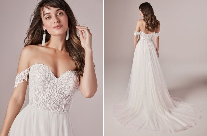 Vestido de noiva para casamento em sítio