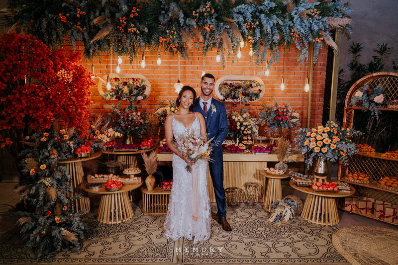 Casamento ao Ar Livre de Dia no Chalé Enfesta | Noiva Internovias Karina