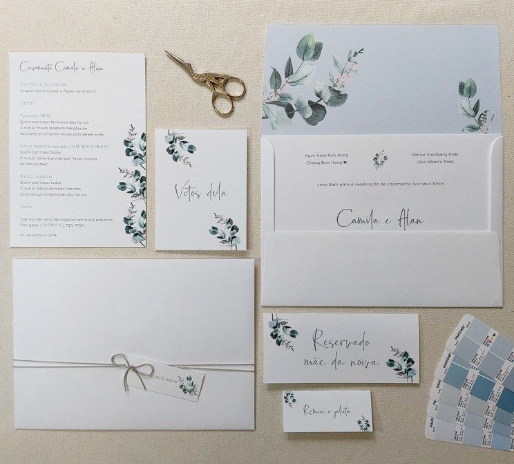 Identidade visual para casamento: como combinar cores, estilo e papelaria