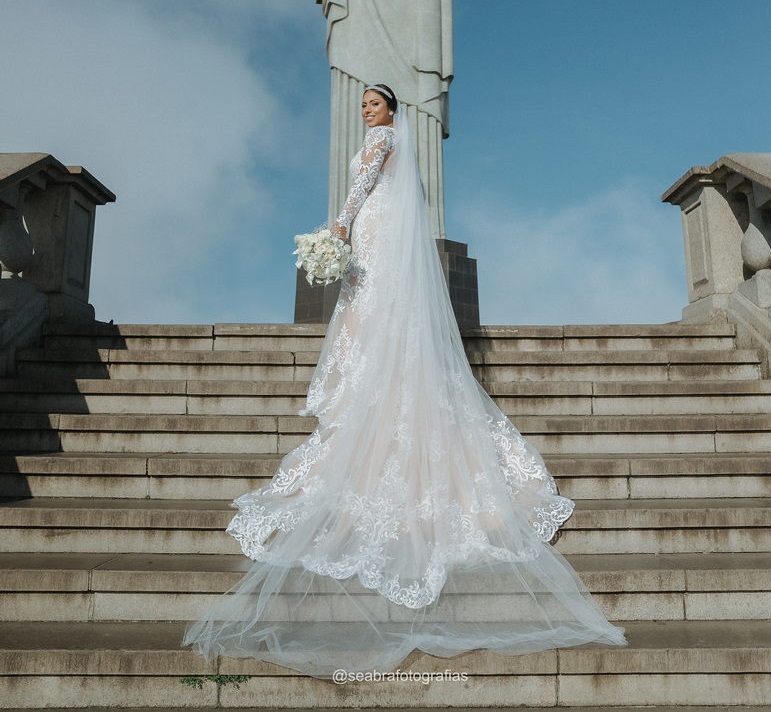 Casamento no Cristo Redentor | Noiva Internovias Larissa