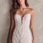 6 vestidos de noiva com flores em 3D para você se apaixonar