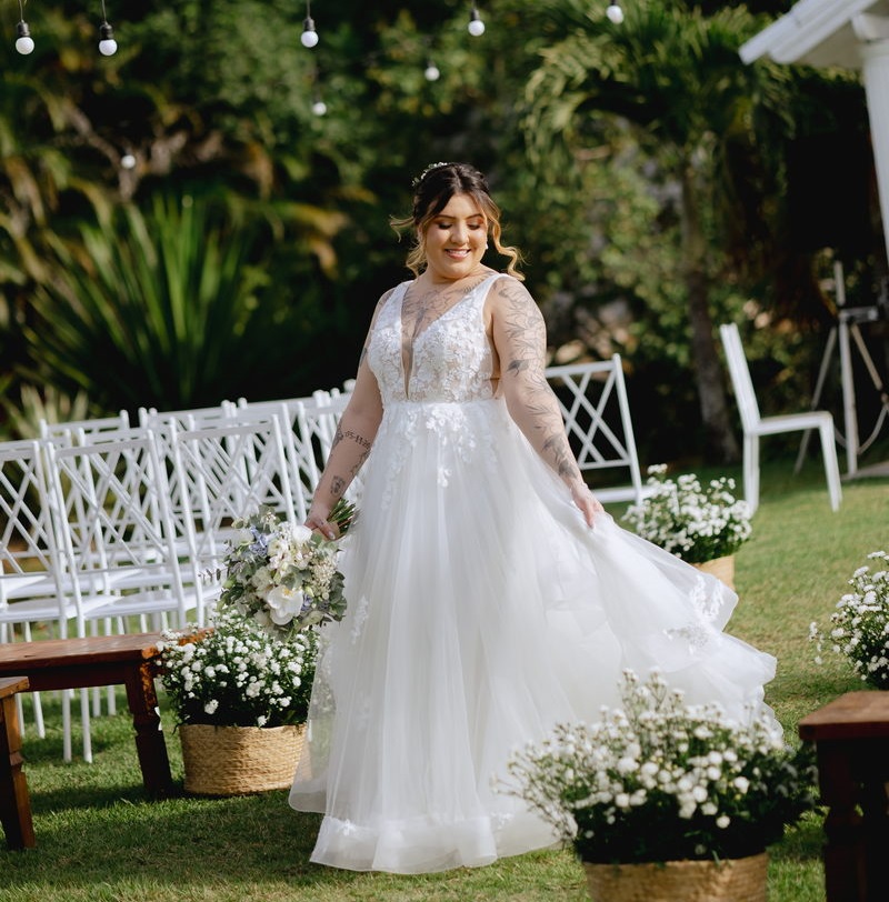 Casamento no Sítio da Mariana | Noiva Internovias Maria