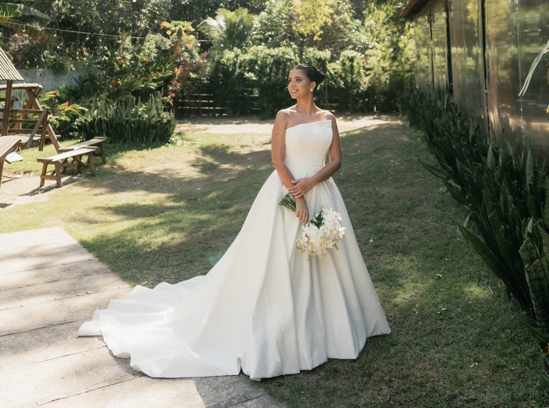 Casamento ao Ar Livre no Bambu Lounge | Noiva Internovias Laís