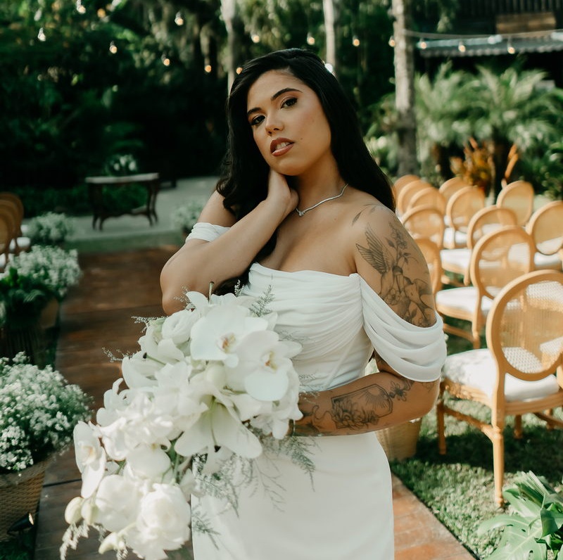 Casamento ao Ar Livre no Espaço Ser | Noiva Internovias Ingrid